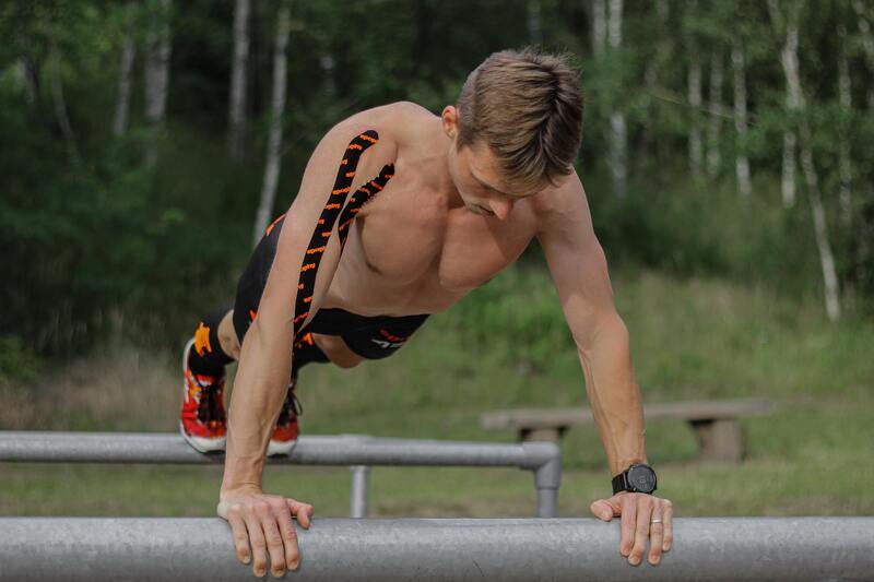 Spophy Kinesiology Tape 5 cm x 5 černý 1 ks