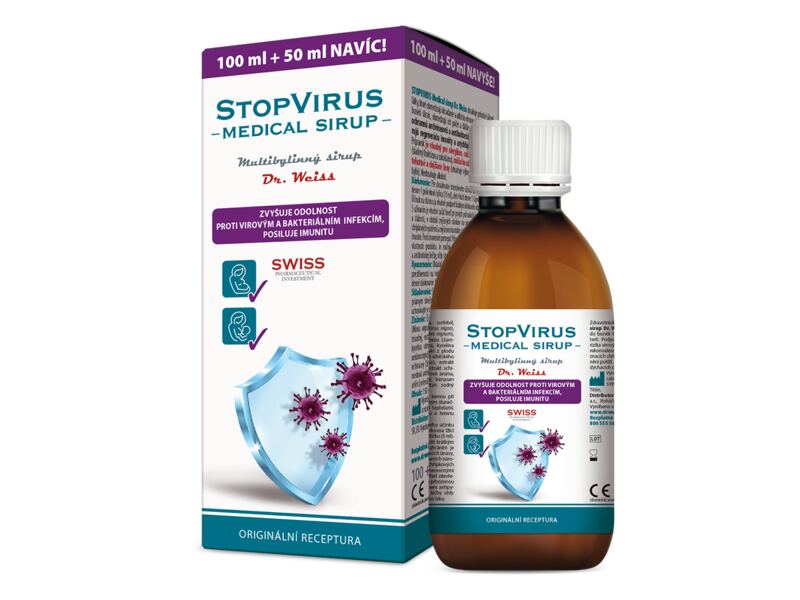 Dr. Weiss Stopvirus Medical sirup 100+50 ml