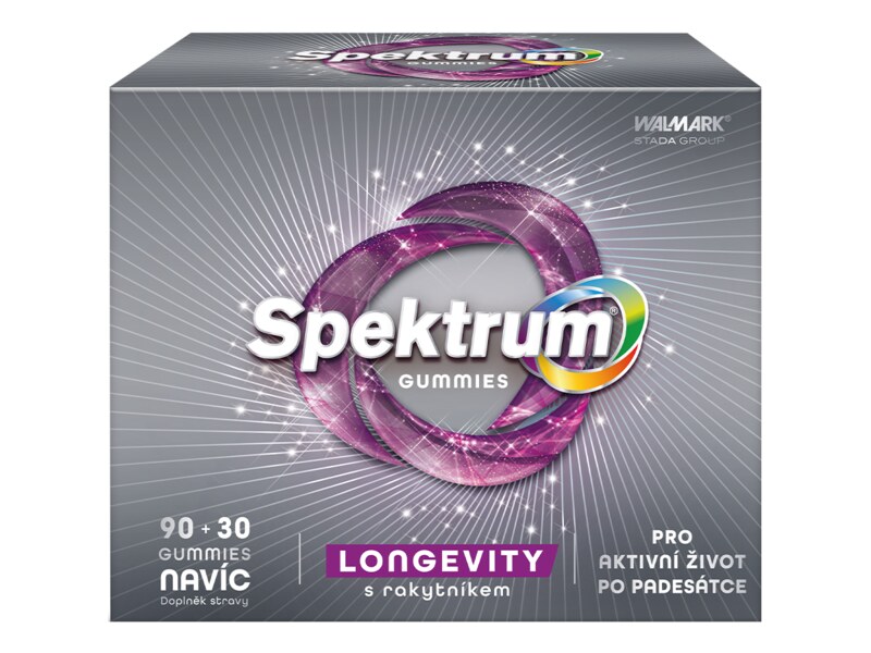 Spektrum Gummies Longevity 90+30 tablet NAVÍC