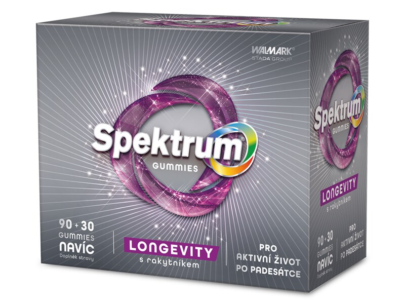 Spektrum Gummies Longevity 90+30 tablet NAVÍC