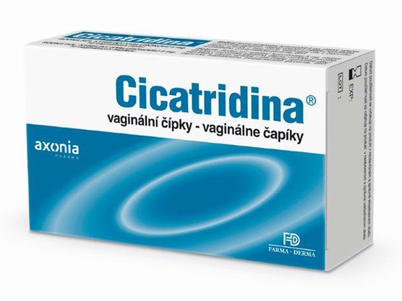 Cicatridina vaginální čípky 10x2 g