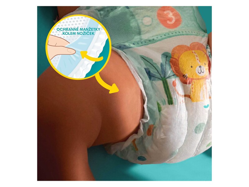 Pampers Active Baby Giant Pack vel. 4 (9-14 kg) dětské plenky 76 ks