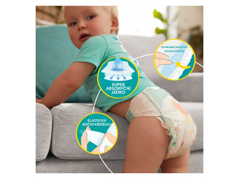 Pampers Active Baby Giant Pack vel. 6 (13-18 kg) dětské plenky 56 ks