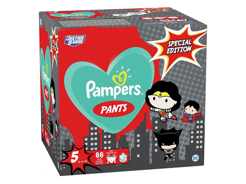 Pampers Pants Special Edition vel. 5 (12-17 kg) plenkové kalhotky 66 ks