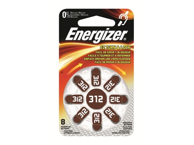 Energizer 312 DP baterie do naslouchadel 8 ks
