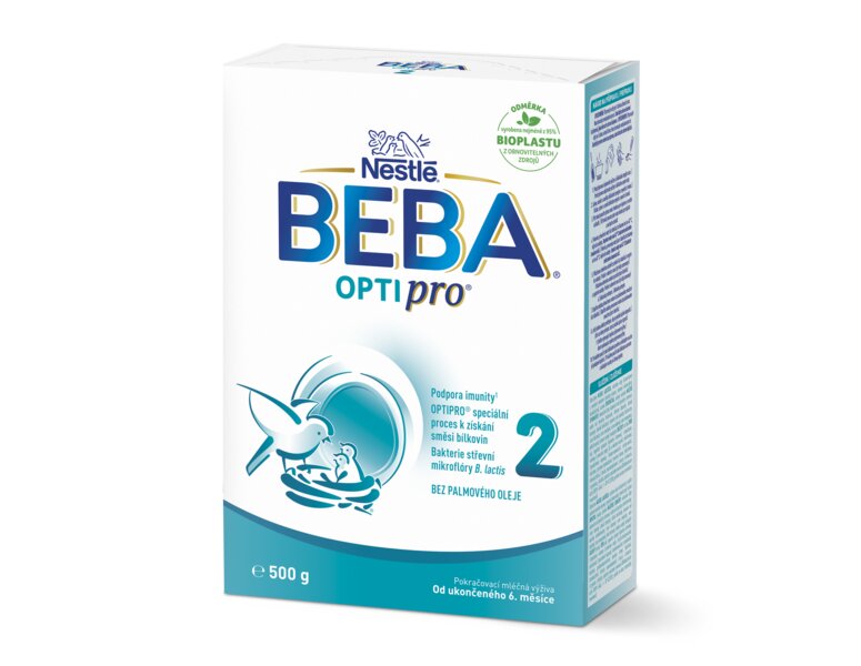 Beba Optipro 2 pokračovací kojenecké mléko 500 g Beba Optipro 2 pokračovací kojenecké mléko 500 g