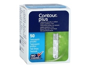 Contour Plus testovací proužky do glukometru 50 ks Contour Plus testovací proužky do glukometru 50 ks