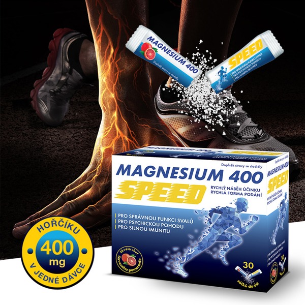 Magnesium 400 Speed 30 sáčků Magnesium 400 Speed 30 sáčků