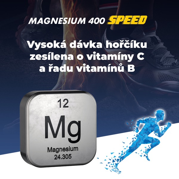 Magnesium 400 Speed 30 sáčků