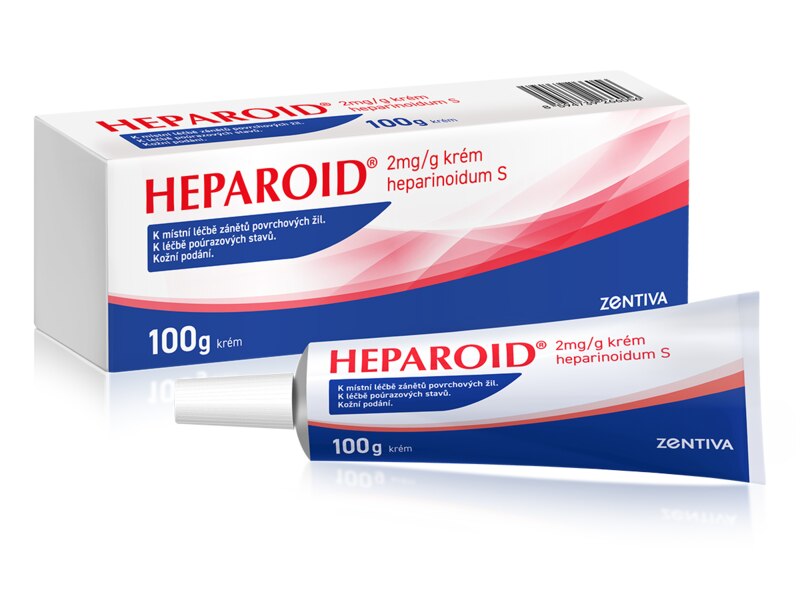 Heparoid 2 mg/g krém 100 g