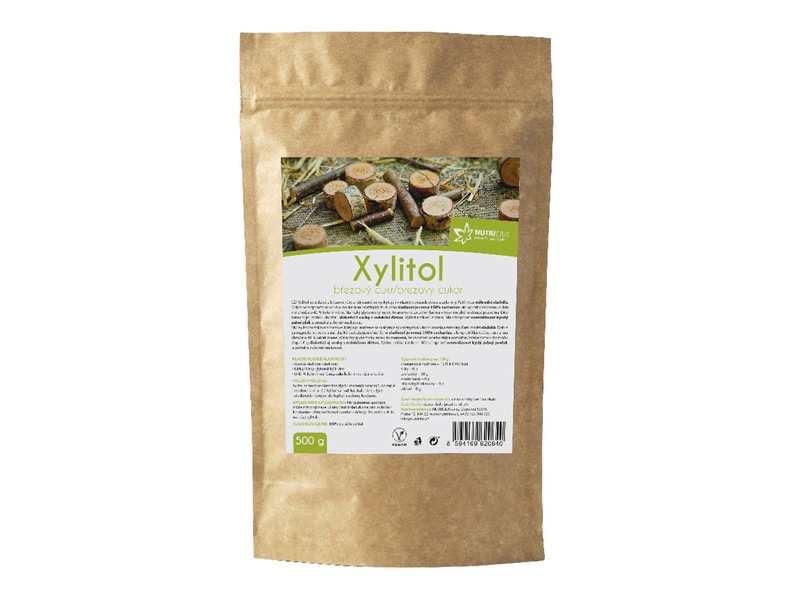 Xylitol březový cukr 500 g Xylitol březový cukr 500 g