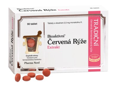 Pharma Nord Bioaktivní Červená Rýže Extrakt 90 tablet