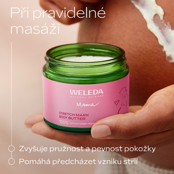 Weleda Mama Těhotenské pěstící máslo 150 ml