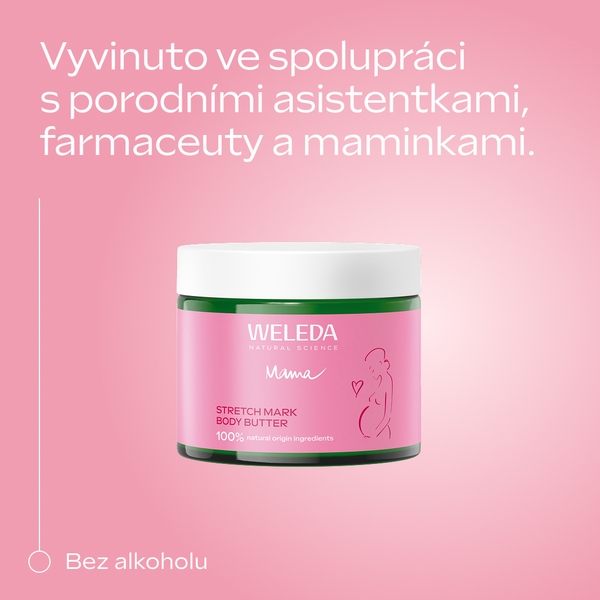 Weleda Mama Těhotenské pěstící máslo 150 ml