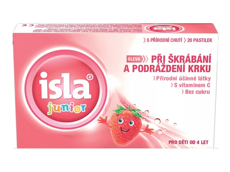 Isla Junior bylinné pastilky 20 pastilek