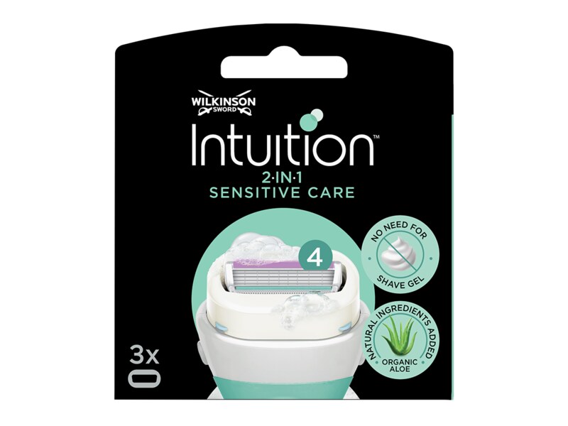 Wilkinson Intuition Naturals Sensitive náhradní hlavice 3 ks