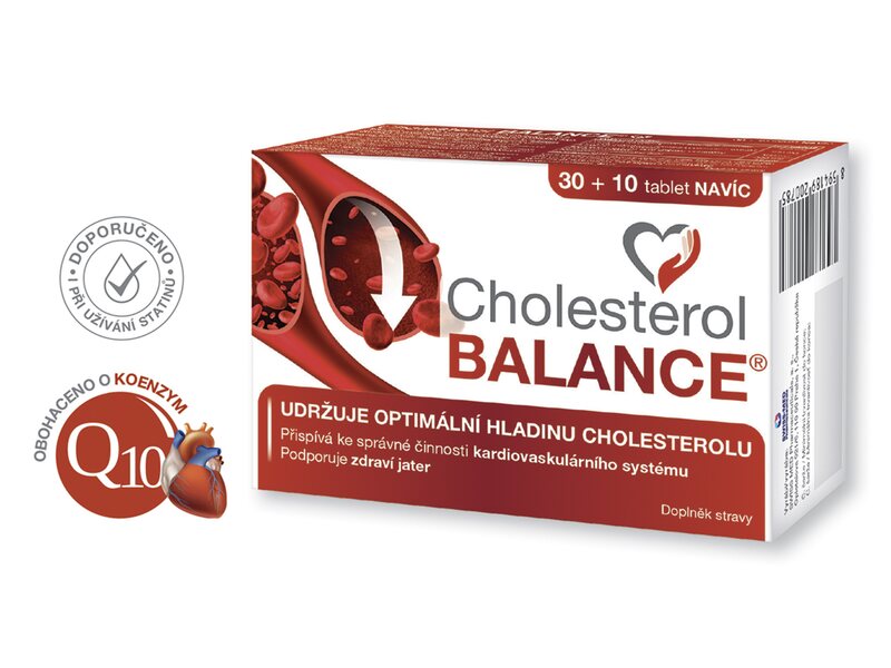 Cholesterol Balance 30+10 tablet NAVÍC Cholesterol Balance 30+10 tablet NAVÍC