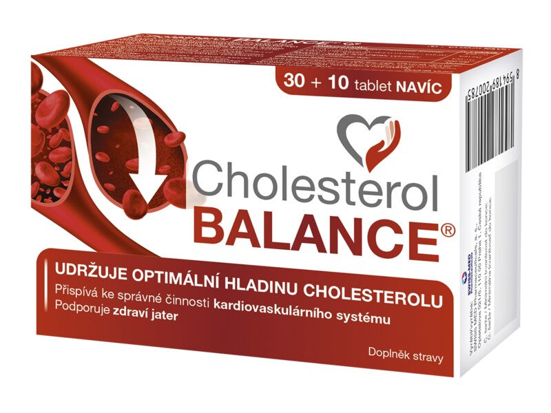 Cholesterol Balance 30+10 tablet NAVÍC Cholesterol Balance 30+10 tablet NAVÍC