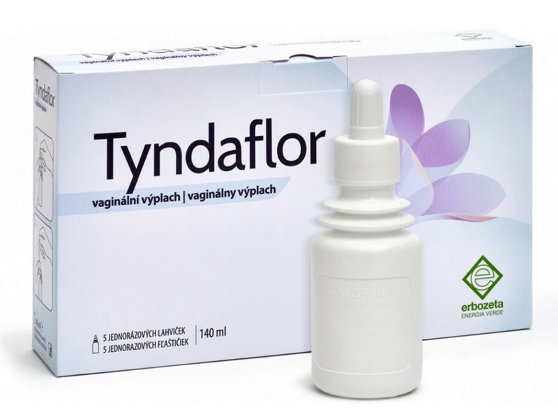 Tyndaflor vaginální výplach 5x140 ml