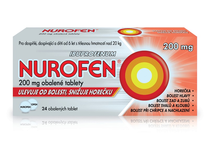 Nurofen 200 mg 24 obalených tablet