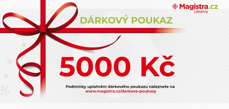 Dárkový poukaz Magistra.cz na 5000 Kč