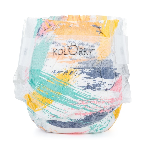 Kolorky Day dětské plenky eko S 3-6 kg 25 ks