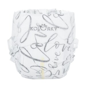 Kolorky Deluxe Velvet dětské plenky eko M 5-8 kg 21 ks
