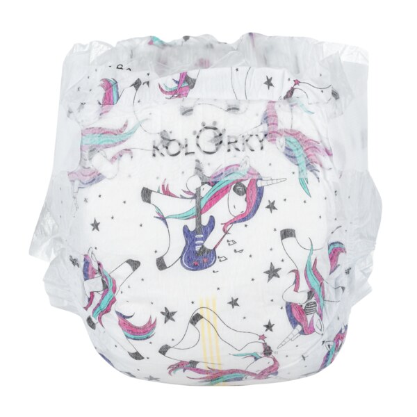 Kolorky Night dětské plenky eko L 8-13 kg 19 ks