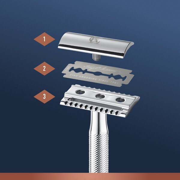 Gillette King náhradní žiletky 10 ks