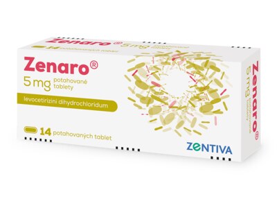 Zenaro 5 mg 14 potahovaných tablet