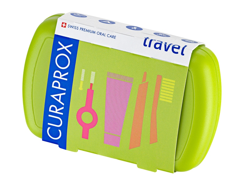 Curaprox Travel set zelený