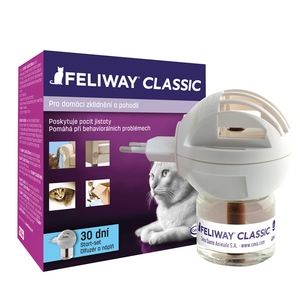 Feliway Classic difuzér + lahvička s náplní 48 ml Feliway Classic difuzér + lahvička s náplní 48 ml