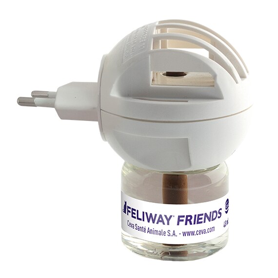 Feliway Friends difuzér + lahvička s náplní 48 ml Feliway Friends difuzér + lahvička s náplní 48 ml