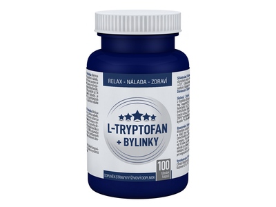 Clinical L-Tryptofan + bylinky 100 tobolek Clinical L-Tryptofan + bylinky 100 tobolek