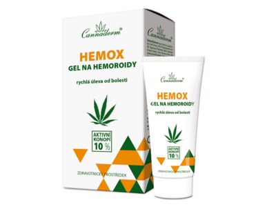 Cannaderm Hemox gel na hemoroidy 40 g