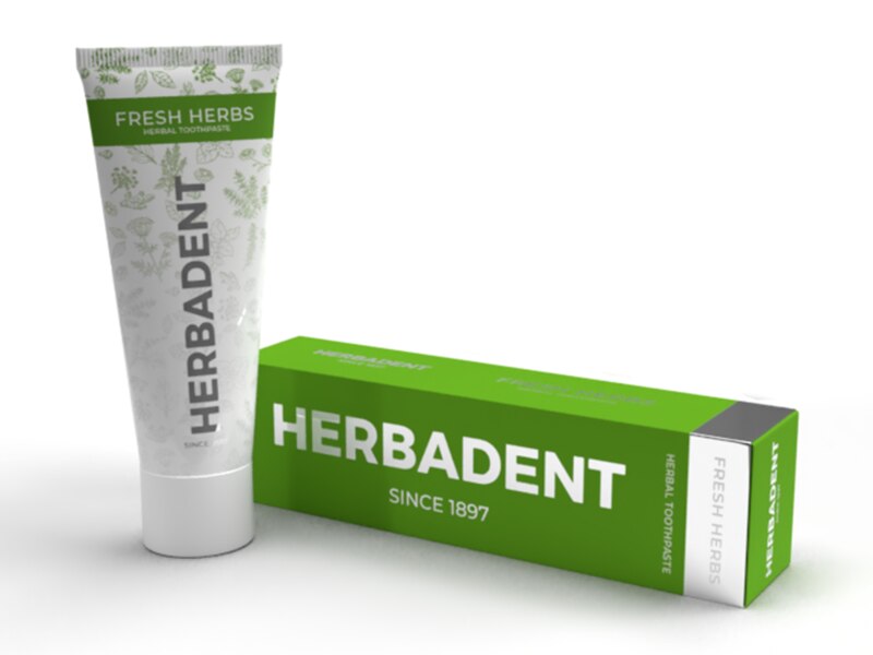 Herbadent bylinná zubní pasta Fresh Herbs 75 g