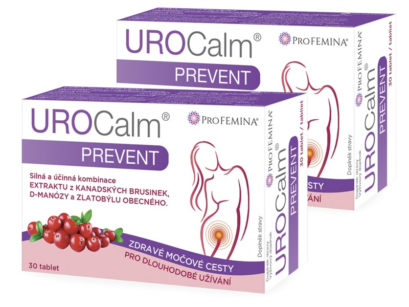 Profemina® UroCalm® Prevent 30 tablet 1+1 ZDARMA