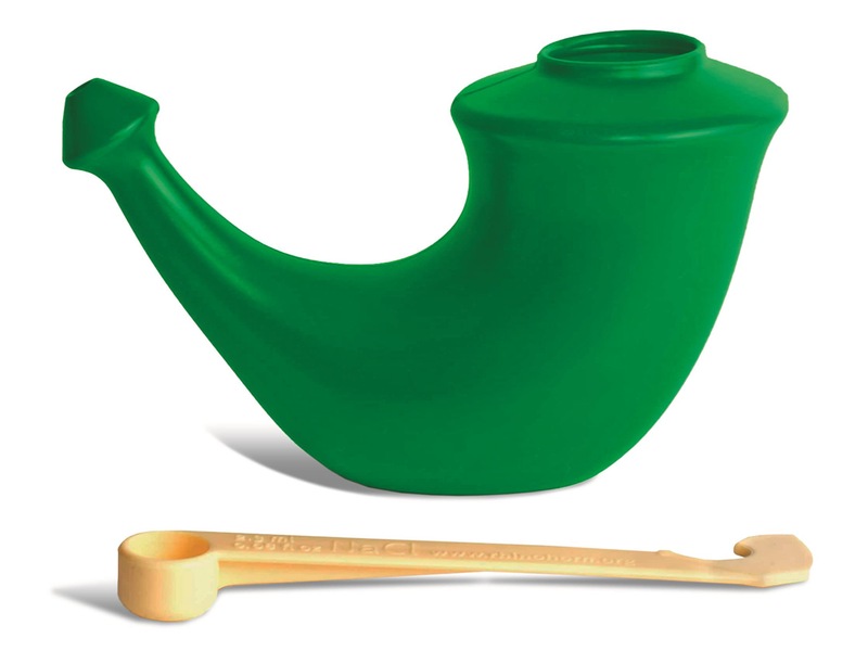 Rhino Horn konvička na výplach nosu - zelená 