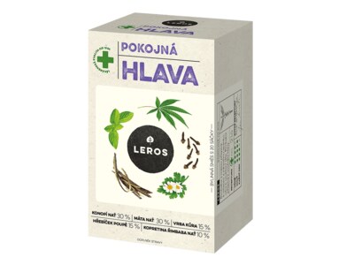 Leros Pokojná hlava nálevové sáčky 20x1,5 g