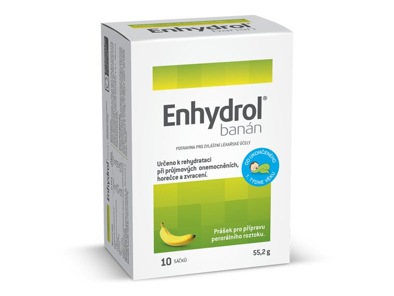 Enhydrol banán 10 sáčků
