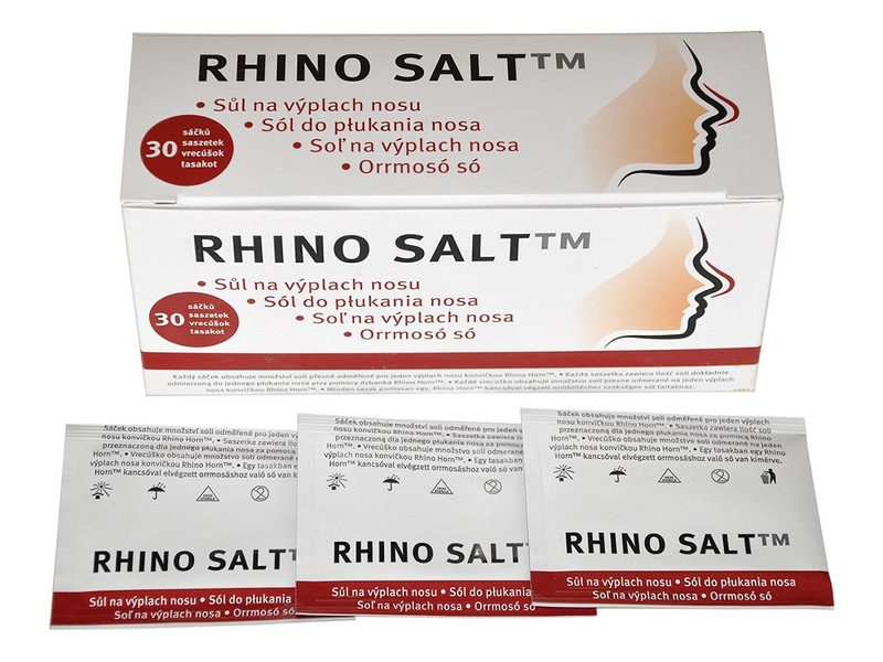 Rhino Salt sůl na výplach nosu 30 sáčků Rhino Salt sůl na výplach nosu 30 sáčků
