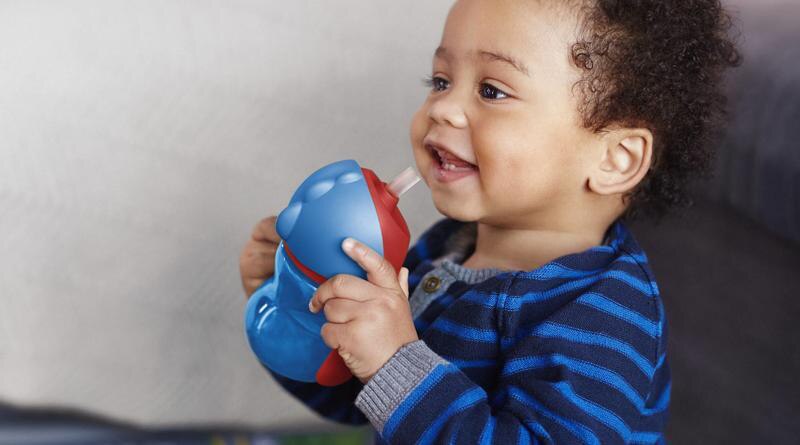 Philips Avent hrnek s ohebným brčkem 200 ml chlapec 1 ks