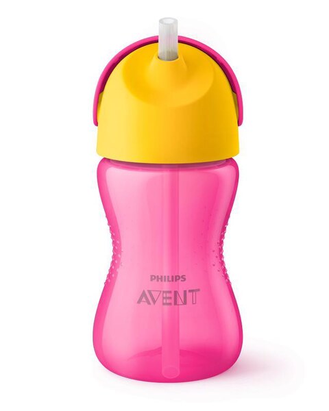Philips Avent hrnek s ohebným brčkem 300 ml dívka 1 ks