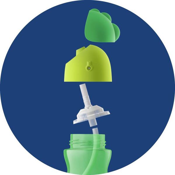 Philips Avent hrnek s ohebným brčkem 300 ml chlapec 1 ks