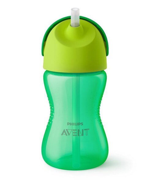Philips Avent hrnek s ohebným brčkem 300 ml chlapec 1 ks