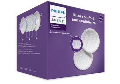 Philips Avent Jednorázové prsní vložky 60 ks Philips Avent Jednorázové prsní vložky 60 ks