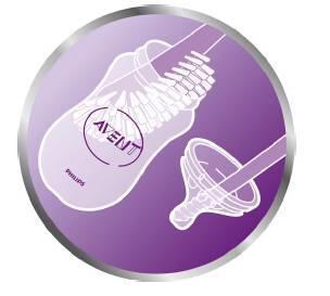 Philips Avent Kartáč na láhve a dudlíky 1 ks