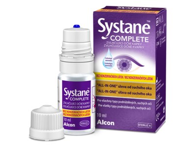 Systane Complete zvlhčující oční kapky bez konzervačních látek 10 ml
