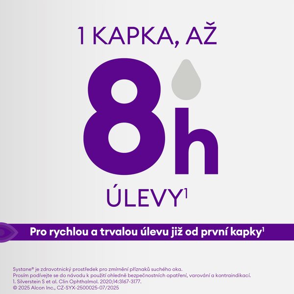 Systane Complete zvlhčující oční kapky bez konzervačních látek 10 ml