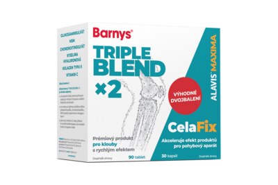 Barnys Triple Blend x2 90 tablet + Alavis Maxima CelaFix 30 kapslí